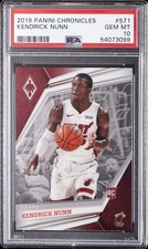 2019 PANINI CHRONICLES #571 KENDRICK NUNN PSA 10