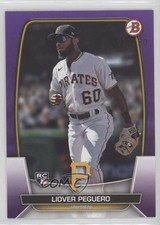 2023 Bowman Purple 177/250 Liover Peguero #85 11s9