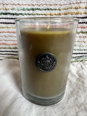 Olympic Mountain Products Large Glass Jar Candle Luxury Spa Style Made in USA