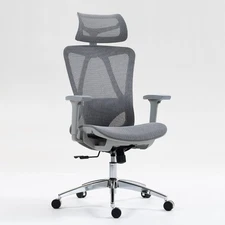 High Back Mesh Office Chair, Ergonomic Computer Desk Chair with Breathable Mesh 