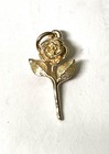 James Avery 14k Yellow Gold Rose Stem Pendant  - 2.0 grams