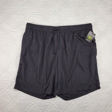 Athletic Works Black Light weight exercise shorts size 2XL 44-46 nwt