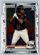 2020 Bowman Draft #BD-123 Alexander Canario Chrome