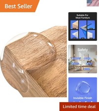 Durable and Clear Edge Protectors - Essential Baby Safety Bumpers, 12 Count