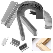 Therwen 400 Pcs V Nails for Picture Frames Hardwood 10mm 3/8 Inch Picture F...