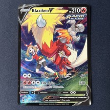 Pokémon TCG Blaziken V TG14/TG30 Silver Tempest Trainer Gallery