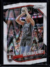 2025 Panini Prizm WNBA #107 Brionna Jones White Seismic Prizms