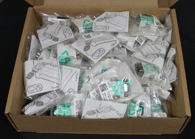 Lot of 50 SEALED 0J8461 Genuine DELL DVI TO VGA Adapters OEM (BOX A)