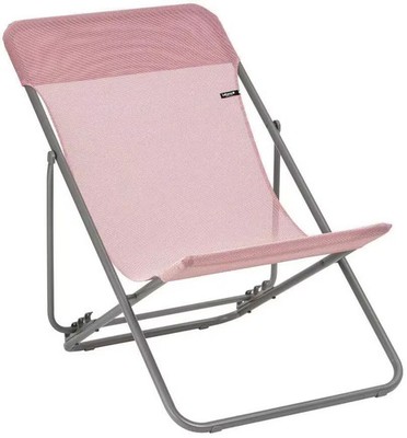 Lafuma Maxi Transat Pistil Batyline  Klappstuhl, Cerisier