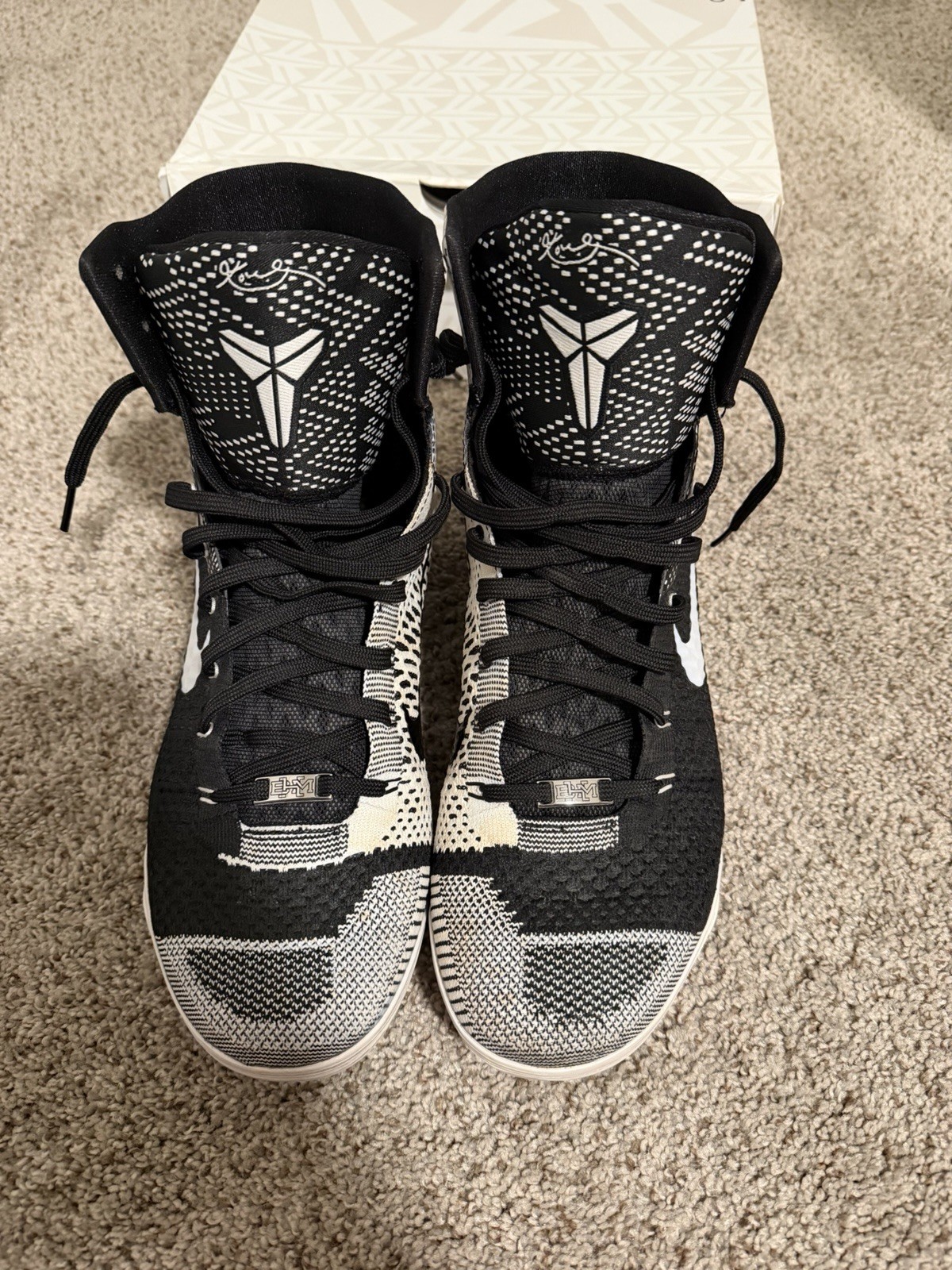 Size 12 - Nike Kobe 9 Elite Black History Month thumbnail 3