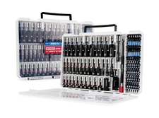 80-Piece Premium Magnetic Impact Nut Driver Set Metric & SAE with Socket Adap...