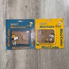 Vintage 1968 Peanuts Snoopy Corks Corkboard Lot Of 2 — photo 1