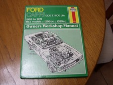 Ford Capri 1300 & 1600 ohv Mark 1 models 1969-1974 Haynes Owners Workshop Manual