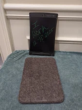 VGUC Boogie Board Jot 8.5" Reusable Writing Tablet, LCD Touchscreen - Black/Gray