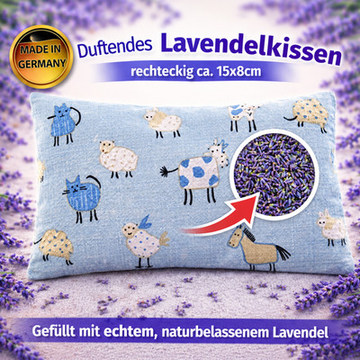 Lavendelkissen Lavendelsäckchen Duftkissen Aromakissen Wellness 002
