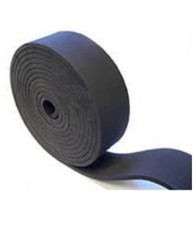 Neoprene Sheet Rubber Solid Strip 1/4"Thick x 3" W x 10-Foot Roll 60 Duro Std