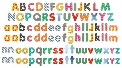 lupilu  Magnet- ABC Klein und Großbuchstaben für Magnettafel 100-teilig NEU/OVP