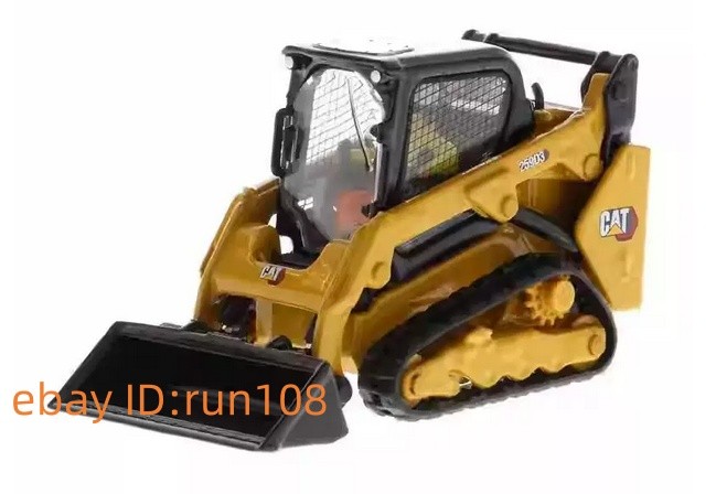Minicargadora compacta escala 1/50 Caterpillar 259D3 aleación modelo juguete regalo nueva