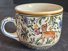 Coimbra Ceramic Tea Cup and Saucer Set, Crafted in Portugal, signed & Documented — photo 3