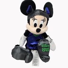 Disney 2022 Halloween Minnie Mouse Plush Doll 16in Limited Edition