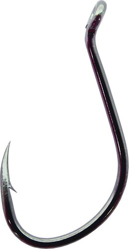Hameçon Owner 5115-121 #2/0 – Aiguille Point SSW – Noir Chrome – 6 Ct – Neuf