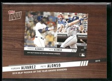 2020 Topps #BTN-6 Yordan Alvarez / Pete Alonso Best of Topps Now
