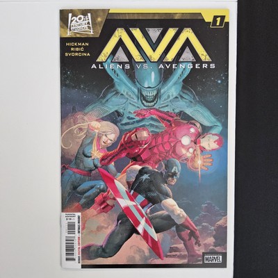 Aliens vs. Avengers #1 Cover A Marvel Comics 2024
