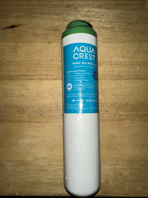 AQUACREST AQU-WF27-2J under sink replacement water filter New Sealed