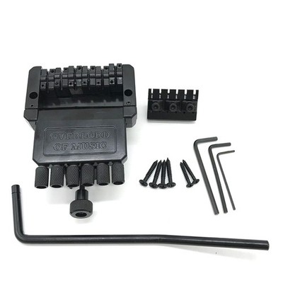 Durable Zinc Alloy Guitar Bridge Tailpiece Kit For 6 String Headless Guitar