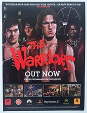 THE WARRIORS - 2006 ganzseitige Magazinanzeige XBOX PLAYSTATION 2