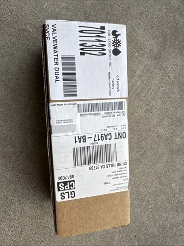 SUB ZERO 7011302 Dual WATER VALVE NEW OEM FACTORY PART