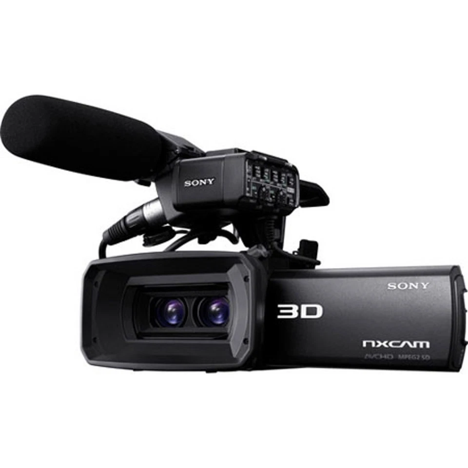 Sony HXR-NX3D1 NXCAM 3D Compact Camcorder - SKU#1969487 - Image 3 of 4