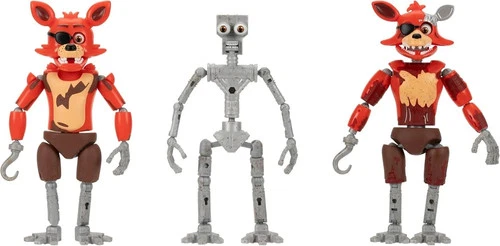 Five Nights at Freddy’s 6" Endo Series Classic Withered Foxy Jazwares NEW FNAF - product listing photo