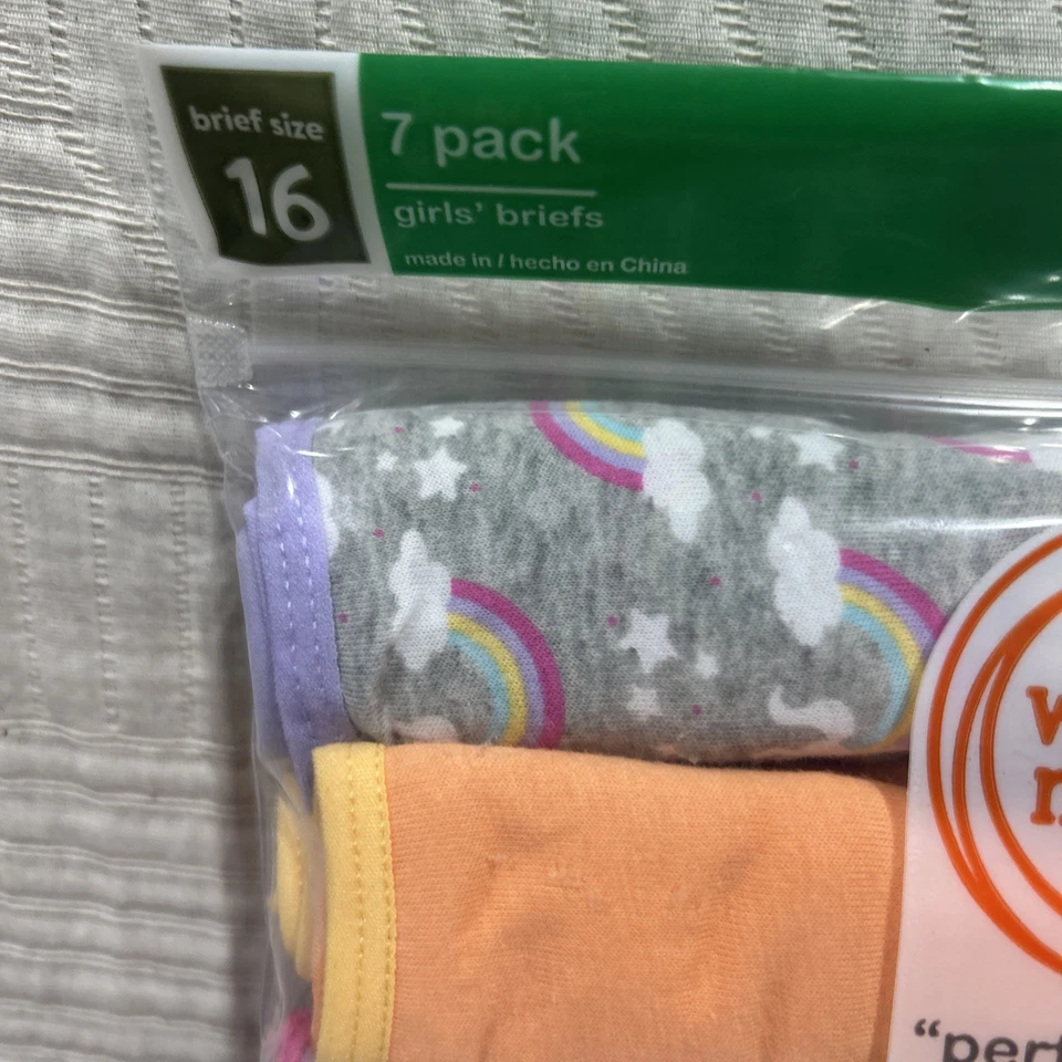 Calzoncillos y calcetines Wonder Nation para niñas nuevos talla 16 ropa interior y calcetín 4-10 Foto 4 de 4