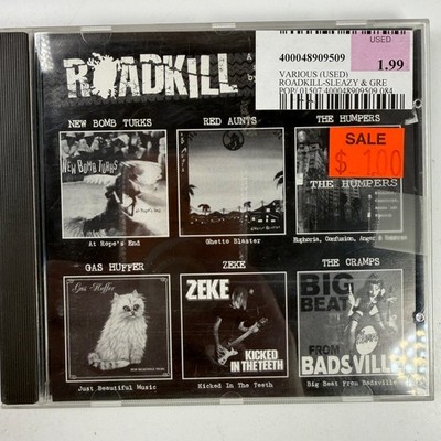 Roadkill A Sleazy Greazy Compilation CD 1998 Punk Rock Epitaph