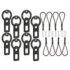 Portable Metal Bottle Opener Keychain 8 Pack Flat Bottle Openers with3423