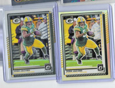 2025 Optic Football Josh Jacobs Prizm Refractor Green Bay Packers, BaSe