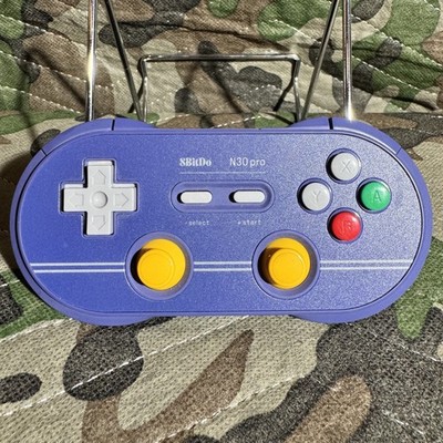 8Bitdo Wireless N30 Pro 2 C Edition 80CL in Purple - UNTESTED