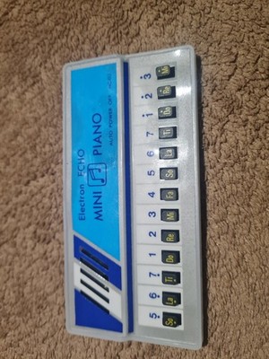 80s Electron Echo Hc 02 Mini Piano Working Game Mini Game Vintage Game