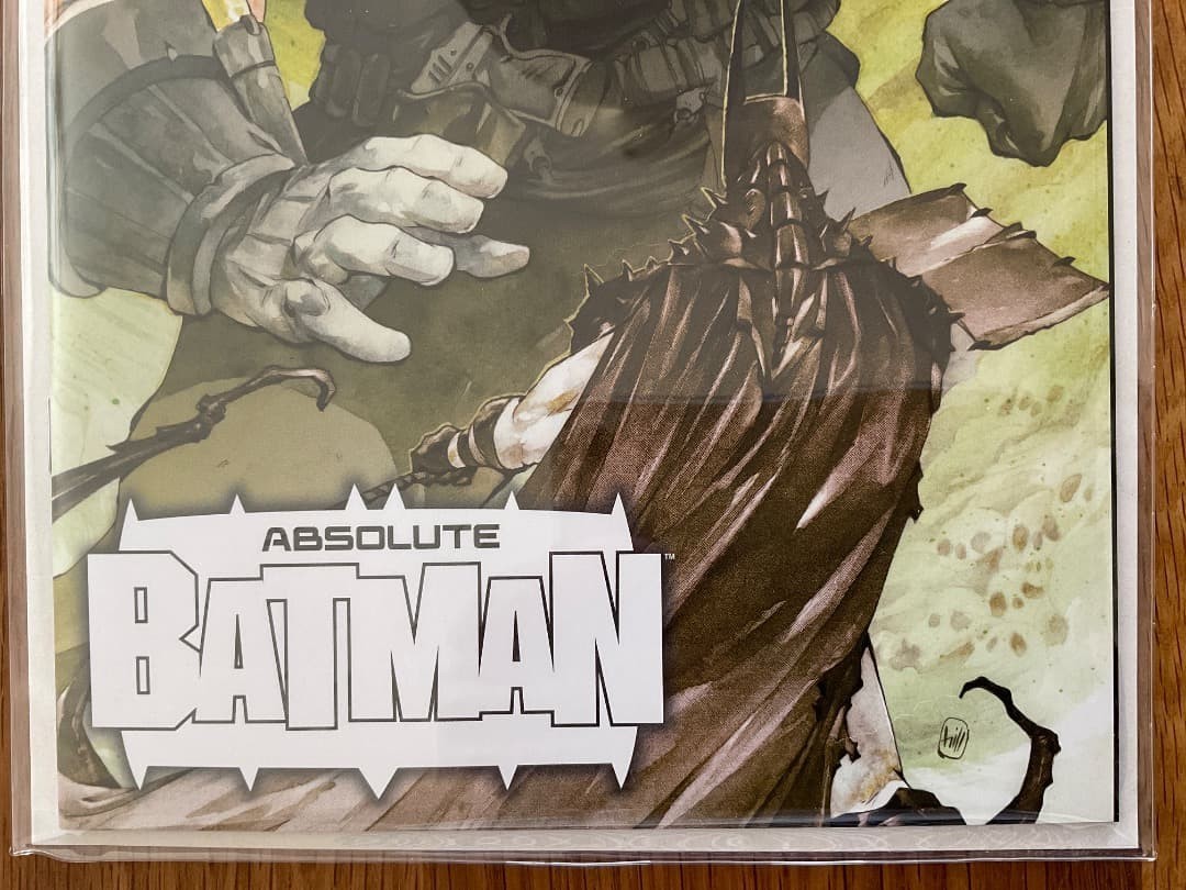 Absolute Batman #9 Ultra Rare Exclusive Cover DC Comic Book NM New