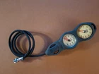 UWATEC Double Compact Scuba Console With MIFLEX Braided Hose Depth Gauges & SPG