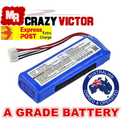 Replacement GSP1029102A Battery for JBL Charge 2016 Portable Bluetooth  Speaker Australia