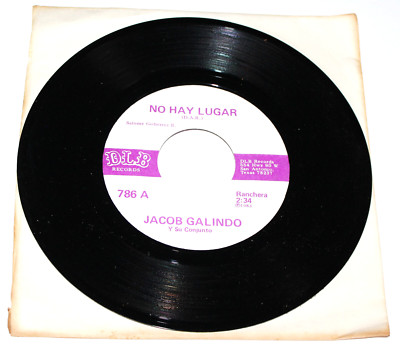 Jacob Galindo Y Su Conjunto DLB Records 45 Record Jukebox