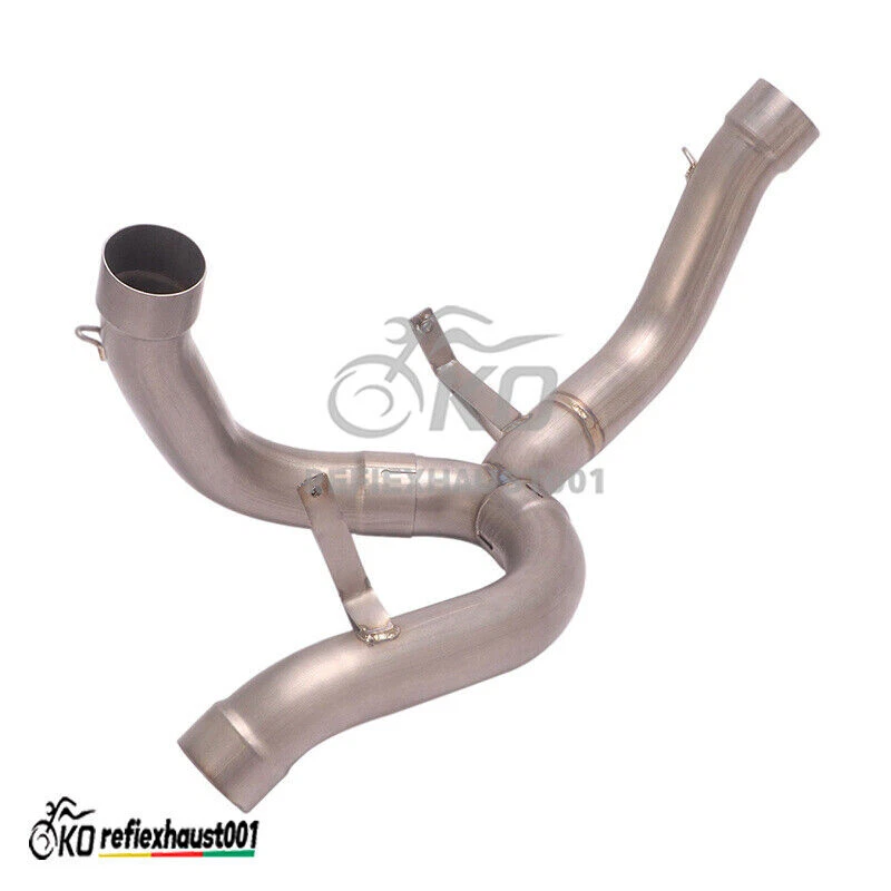 Tubo de conexión de aleación de titanio para Ducati Multistrada 1200/S 2010-2014 tubo medio Foto 4 de 4