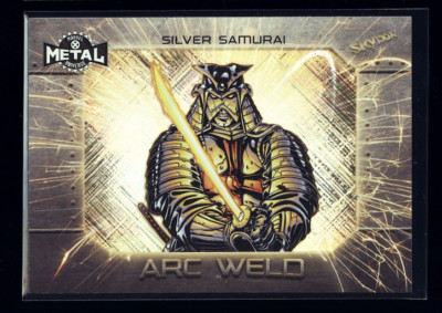Silver Samurai 2021 Upper Deck XMen Marvel Metal Arc Weld #AW19 Mint Holofoil SP