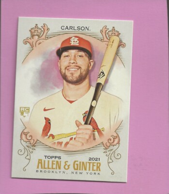 2021 Topps Allen & Ginter #125 Dylan Carlson RC St. Louis Cardinals