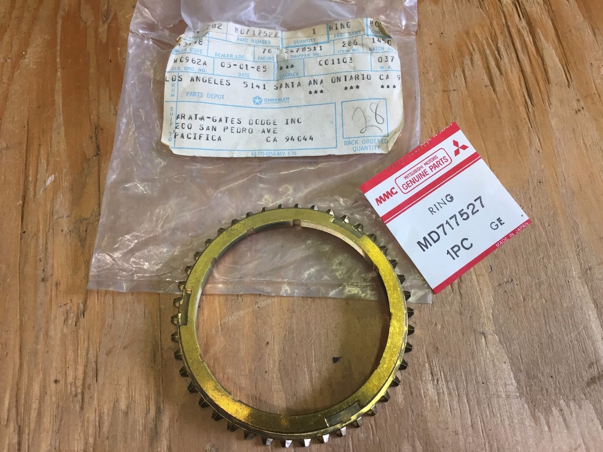SYNCHRONIZER RING Mopar NOS MD717527 Dodge Chrysler Plymouth