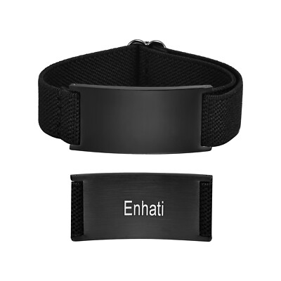 Enhati Stainless Steel Bracelet for Men Boys Elastic Strap Wristband