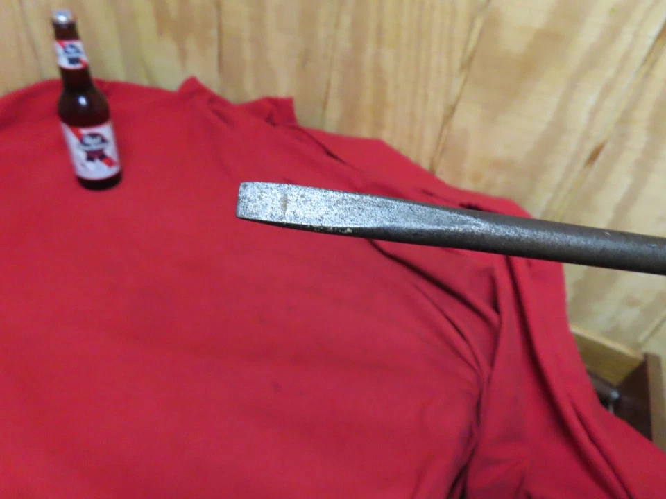 Destornillador Lrg tipo plomb, sin marca, mango de madera, hoja de 25", EE. UU.~AVG+🤠SD5.25.25 Foto 3 de 4