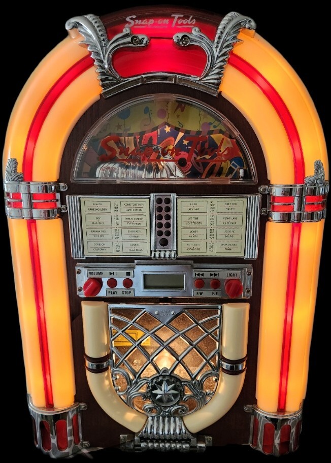 SnapOn Crosley Mini Jukebox CD player and Radio VERY RARE Pace